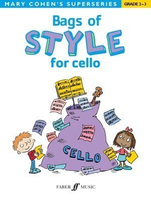 Bags of Style for Cello by Mary Cohen - Sheet Music for Grades 2-3