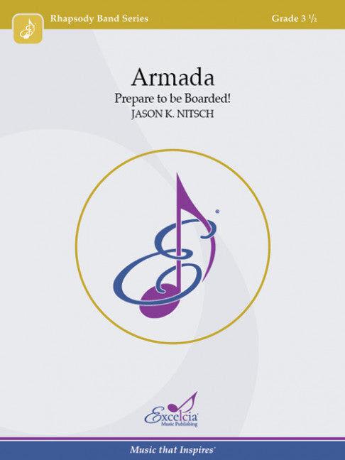 Armada Concert Band Sheet Music Grade 3.5 by Jason K. Nitsch