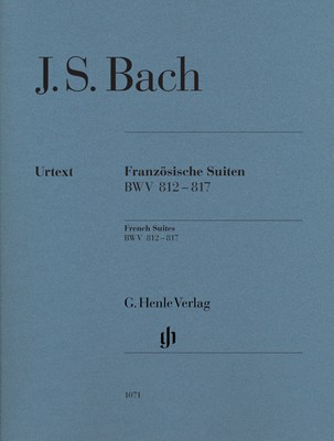 French Suites BWV 812-817 Piano Sheet Music