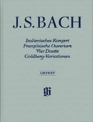 Italian Concerto and French Overture Piano Sheet Music Album
