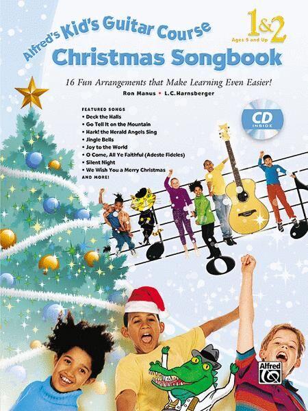 Alfred's Kids Guitar Course Christmas Songbook with CD