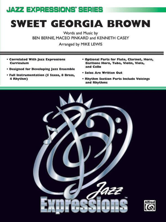 Sweet Georgia Brown Jazz Ensemble Sheet Music Gr 1