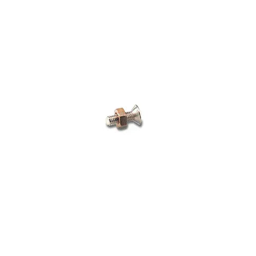 Ams Nut & Bolt For LP Scratchplate Holder Chrome