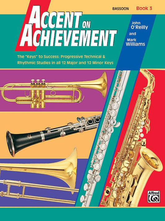 Accent on Achievement Book 3 for Bassoon - Concert Band Sheet Music