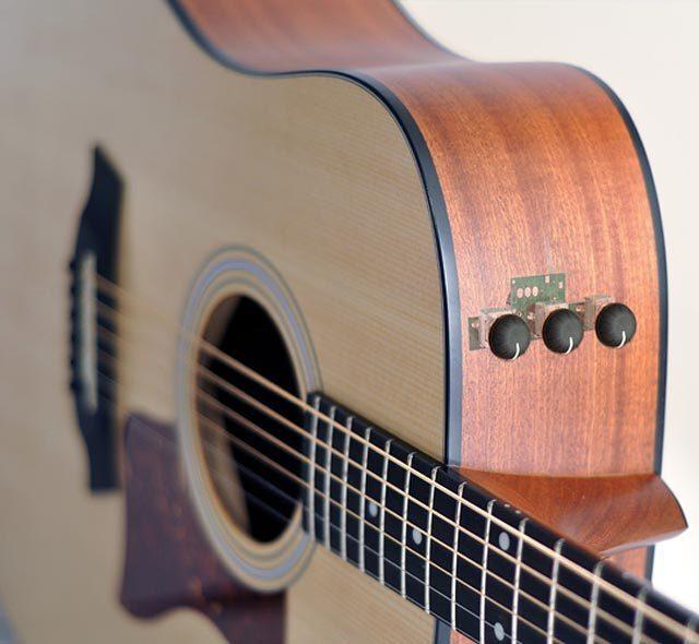 Mi-Si Align XT Battery-Free Preamp System for Acoustic Guitar with L.R. Baggs Element Pickup