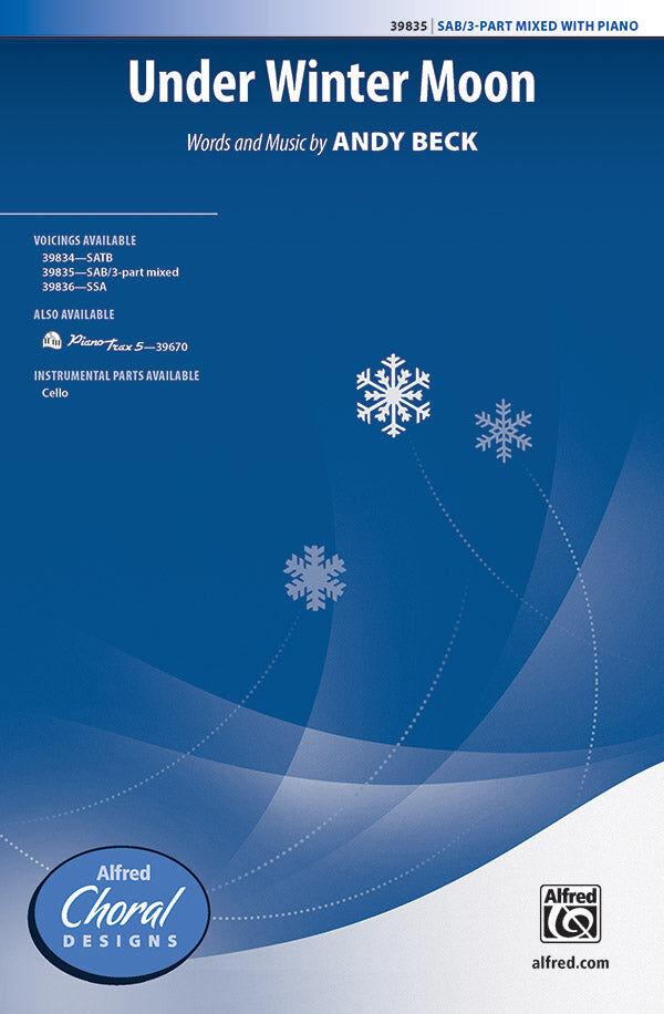 Under Winter Moon Choral Sheet Music
