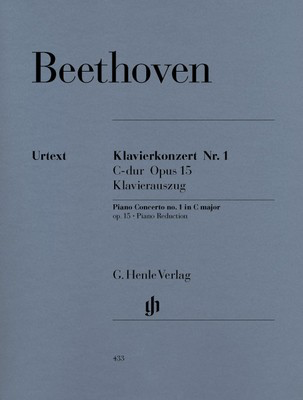 Beethoven - Concerto #1 Op. 15 in C Major for 2 Pianos 4 Hands - Henle HN433