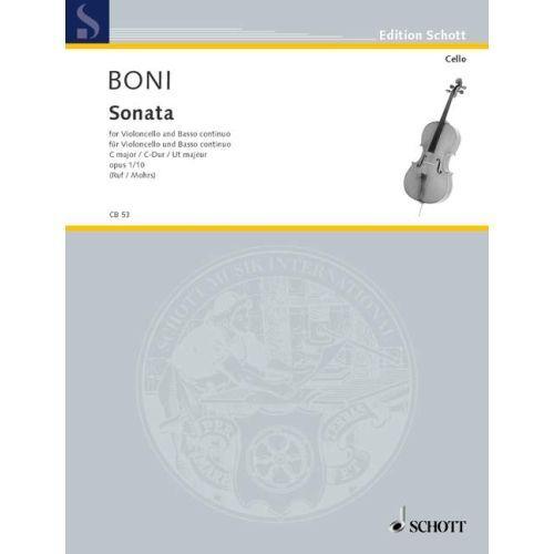 Sonata In C for Cello and Piano Sheet Music