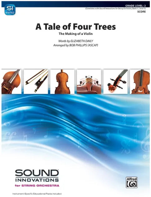 A Tale of Four Trees String Orchestra Sheet Music Gr 2 Phillips Bob