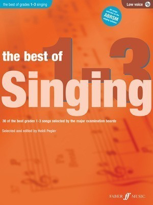 Best Of Singing Grades 1-3 Low Voice Book with CD