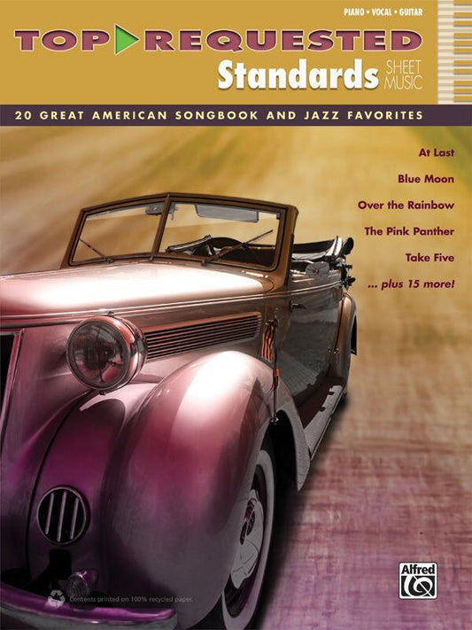 Top-Requested Standards Sheet Music PVG Collection
