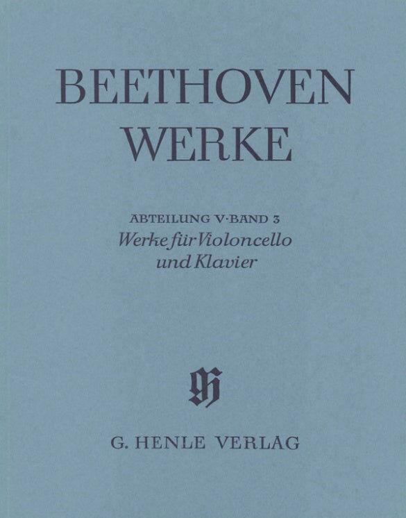 Beethoven Works for Cello and Piano - Henle Edition