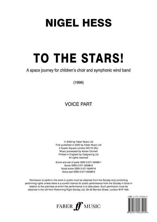 To The Stars Wind Band VCE Part Cello Sheet Music