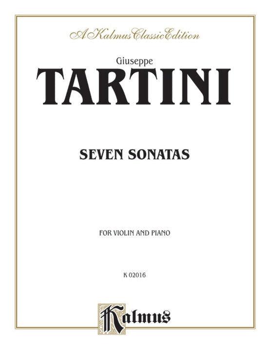 Tartini Seven Sonatas for Violin and Piano Sheet Music