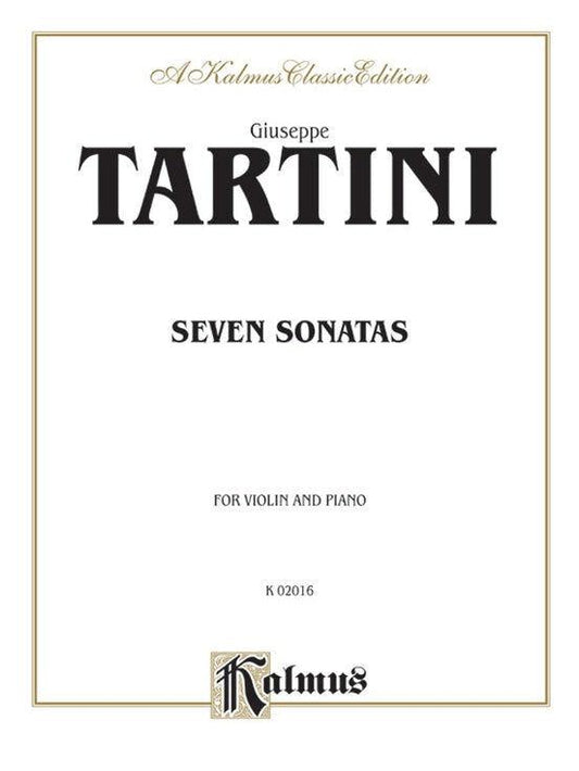 Tartini Seven Sonatas for Violin and Piano Sheet Music