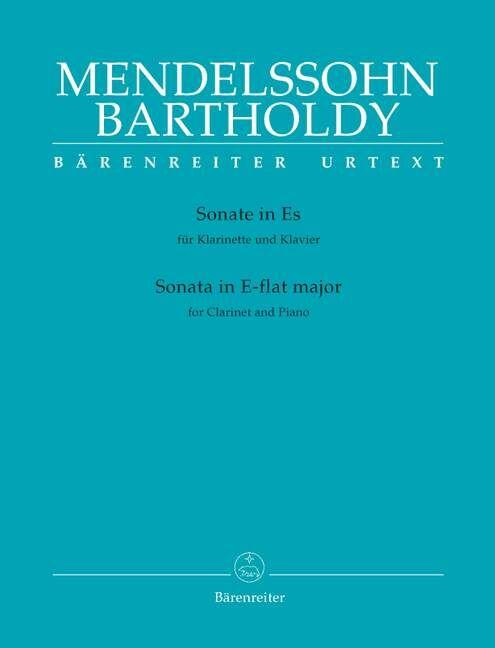 Sonata in E Flat for Clarinet and Piano Sheet Music