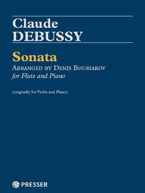 Debussy Sonata for Flute and Piano - Edited by Denis Bouriakov, Denis Presser 114-41856