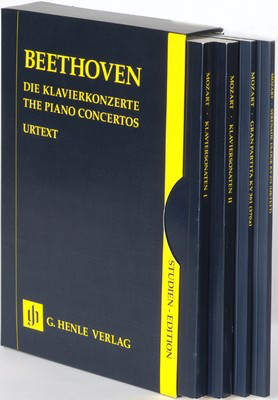 Complete Piano Concertos Study Score in Slipcase