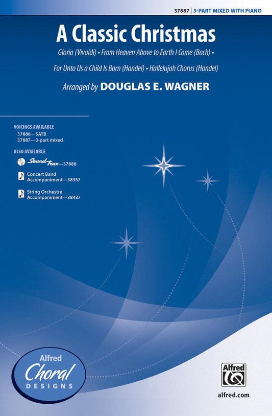 A Classic Christmas SAB Choral Sheet Music for 3 Part Mixed