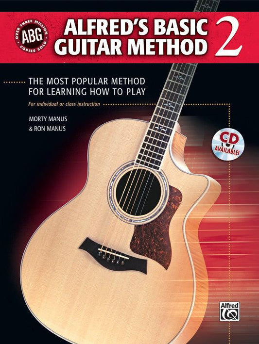 Alfred's Basic Guitar Method 2 Book and CD