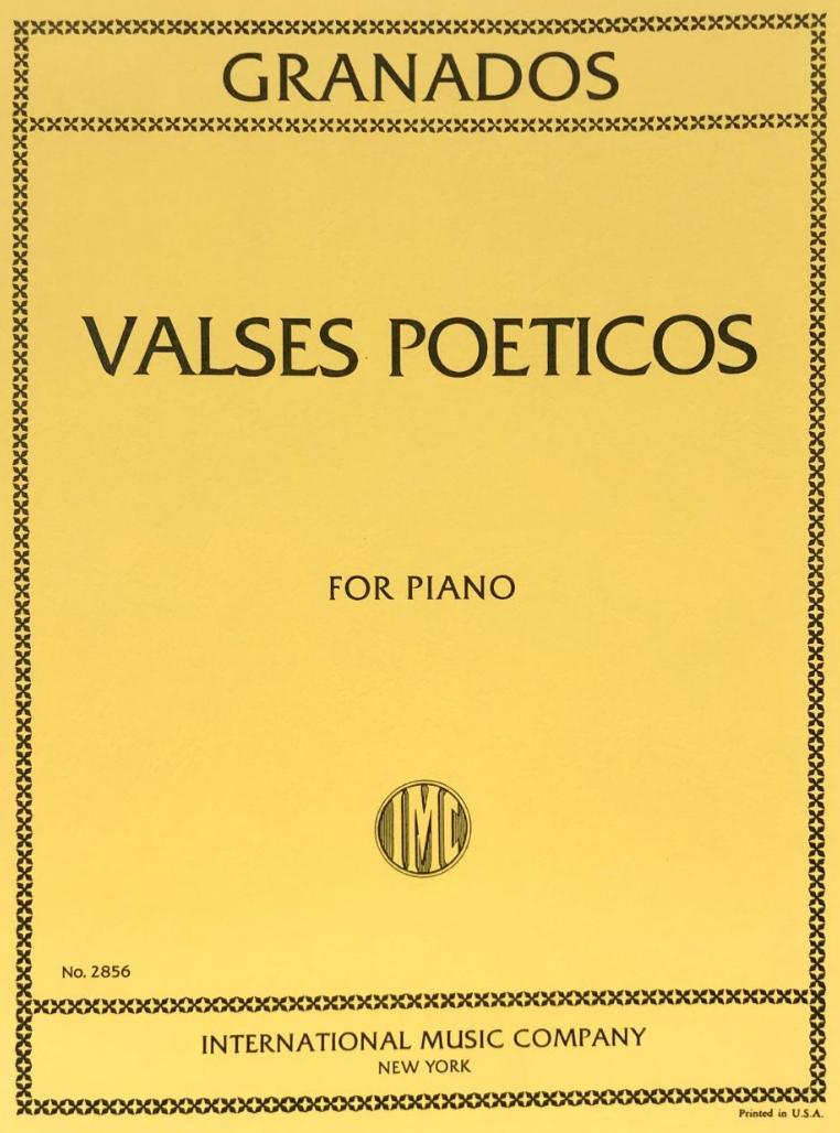 Valses Poeticos for Piano Solo - IMC2856