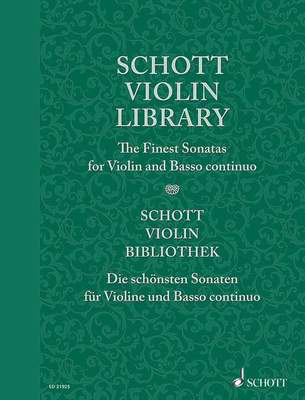 Schott Violin Library - Baroque Sonatas for Violin and Continuous Bass