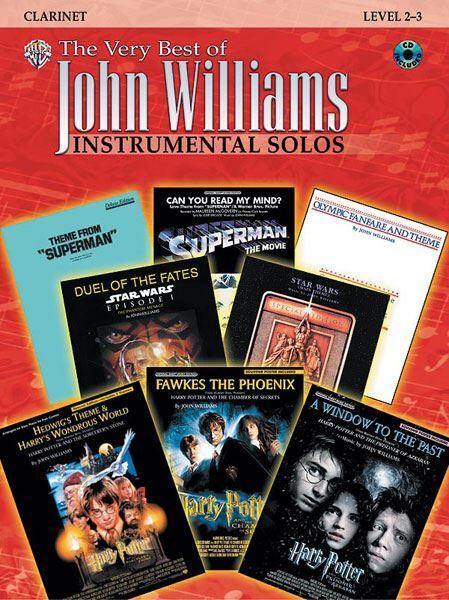 Very Best of John Williams Clarinet Book with CD - Warner Bros