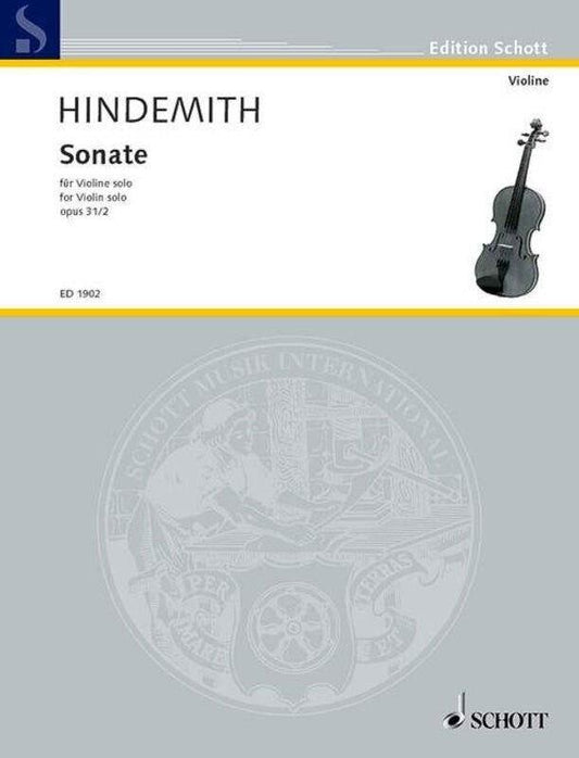 Sonata Op 31 No 2 for Violin Solo - Four Movements Included