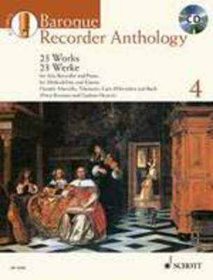 Baroque Recorder Anthology Volume 4 Book and CD