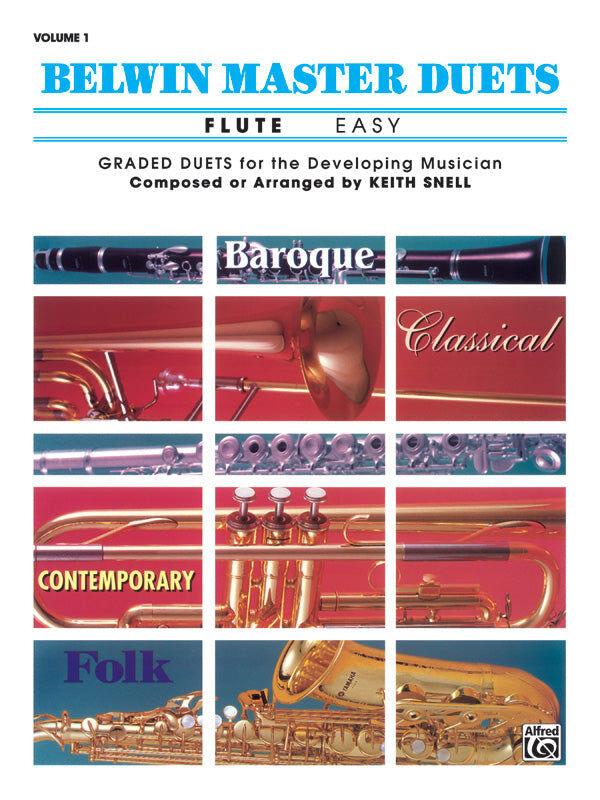 Belwin Master Duets Easy BK 1 Flute Sheet Music