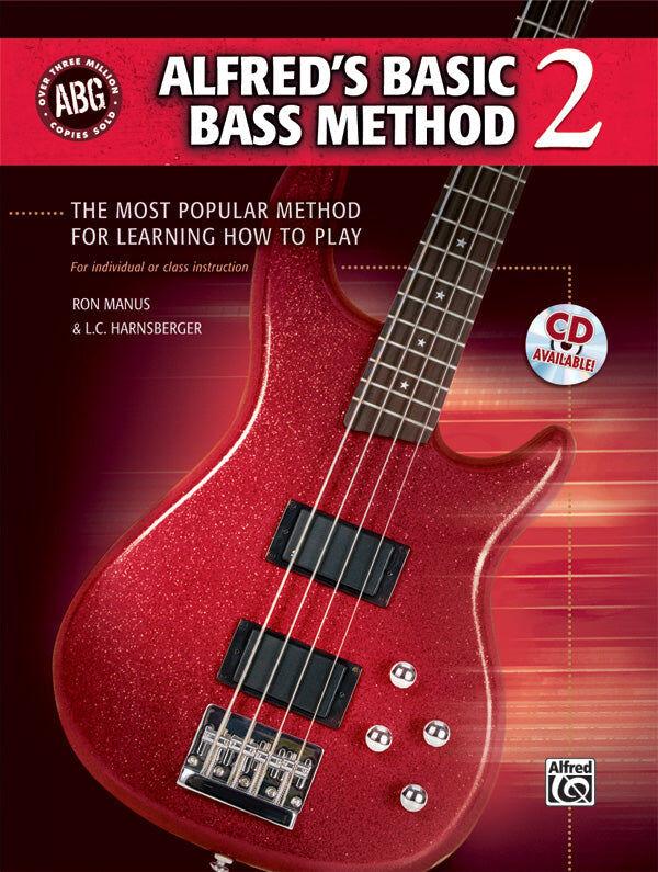Alfred's Basic Bass Method Book 2 with CD