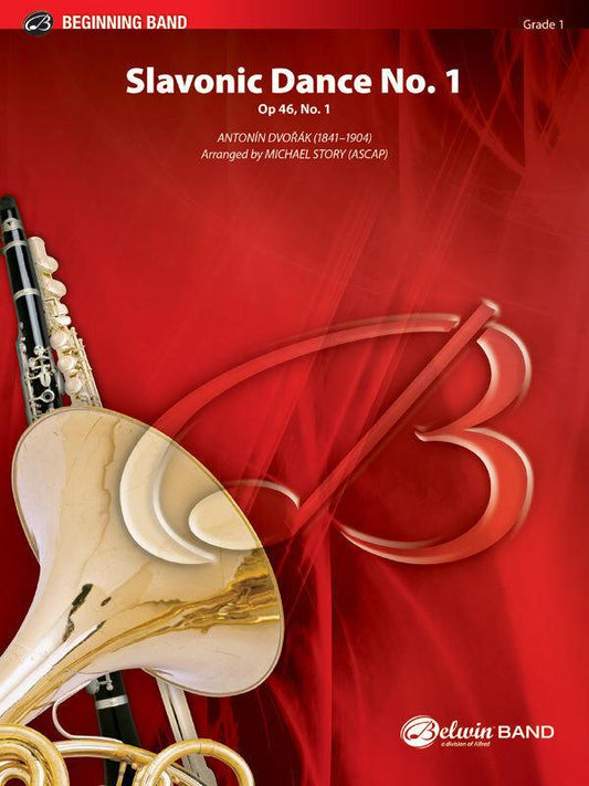 Slavonic Dance No 1 for Concert Band by Antonin Dvorak - Gr 1 Sheet Music