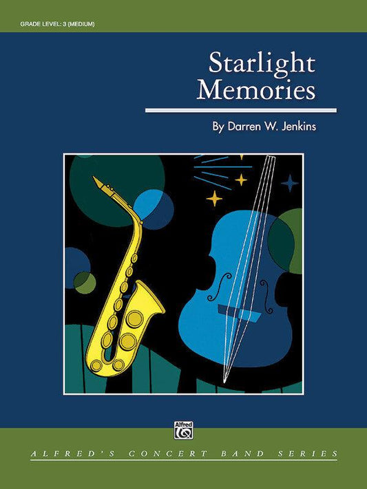 Starlight Memories Concert Band Sheet Music by Jenkins, Grade 3