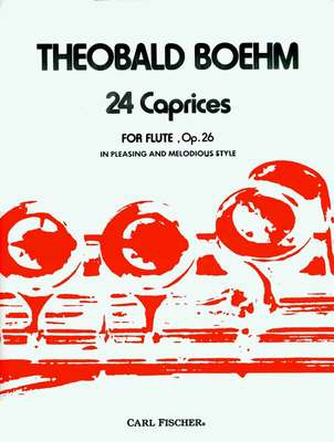 24 Caprices for Flute Op 26 - Boehm Studies for Flute, Grade 6-8, Technical Exercises and Musical Interpretation
