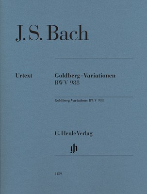 Goldberg Variations BWV 988 Piano Sheet Music ohne Fingering