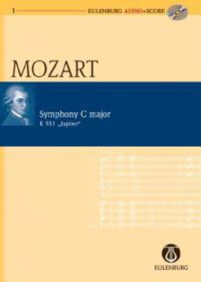 Symphony No 41 Jupiter K 551 Study Score Bk/Cd