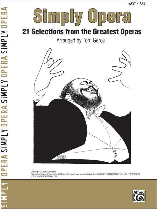 Simply Opera - Easy Piano Sheet Music Collection