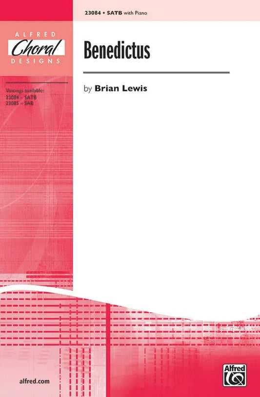 Benedictus SATB/Piano Level 4 Choral Sheet Music