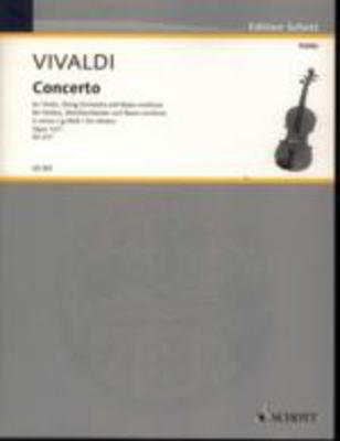Concerto G Minor Op 12 No 1 RV 317 Violin and Piano Schott Sheet Music