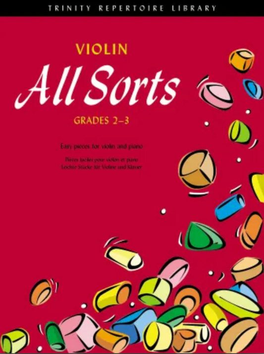 Violin All Sorts Grade 2-3 Trinity Rep Library Sheet Music Collection