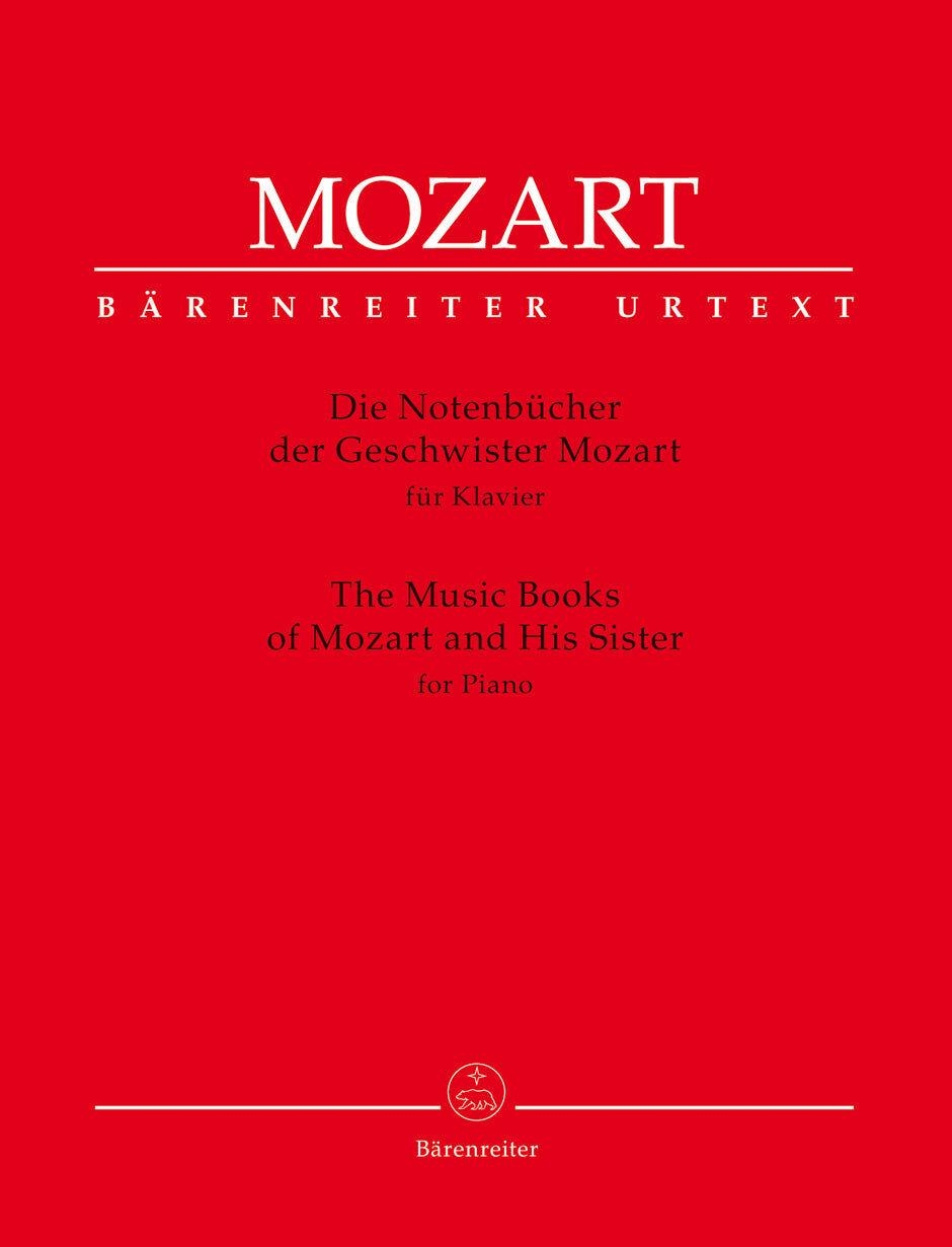The Music Books of Mozart and His Sister for Piano - Barenreiter BA9177