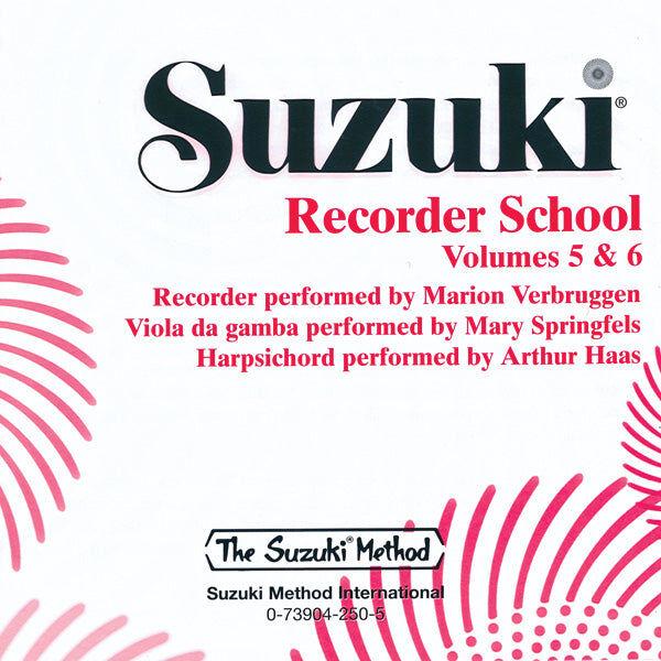 Suzuki Recorder School Volumes 5 & 6 CD