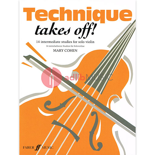 Technique Takes Off Violin Sheet Music and Method Book