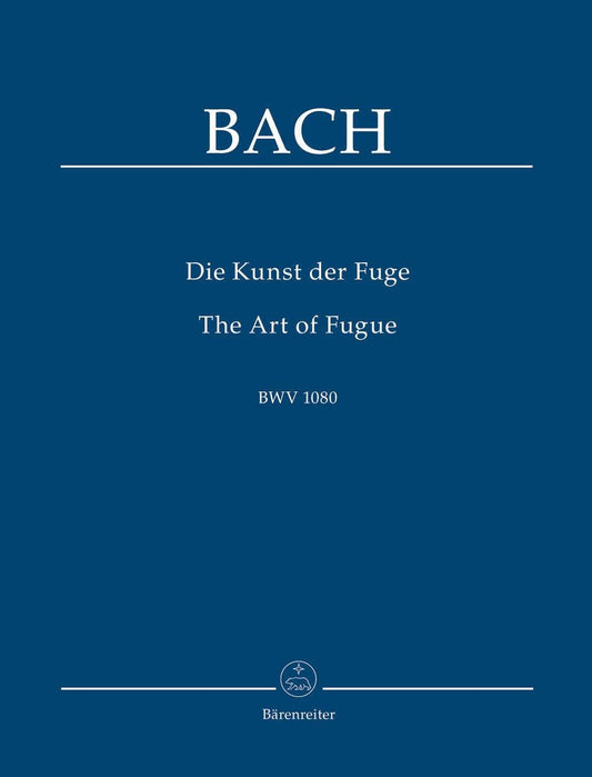 Art of Fugue BWV 1080 Study Score