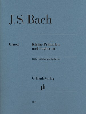 Little Preludes & Fugues Piano Sheet Music - No Fingering Edition