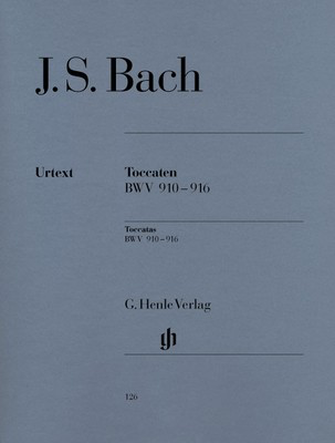 Bach - Toccatas BWV 910-916 for Piano Solo - Henle HN126
