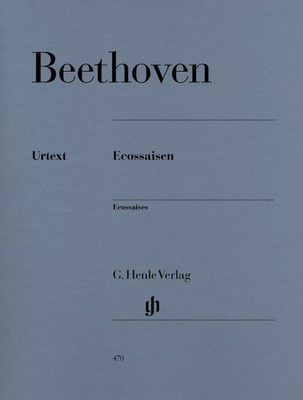 Ecossaises WoO 83 & WoO 86 Piano Solo Sheet Music