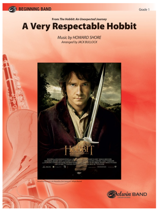 A Very Respectable Hobbit CB Gr 1 Shore Howard - Concert Band Sheet Music