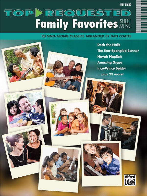 Family Favorites Sheet Music EP for Piano - 28 Celebrated Songs