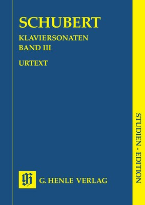 Piano Sonatas Volume 3 Study Score